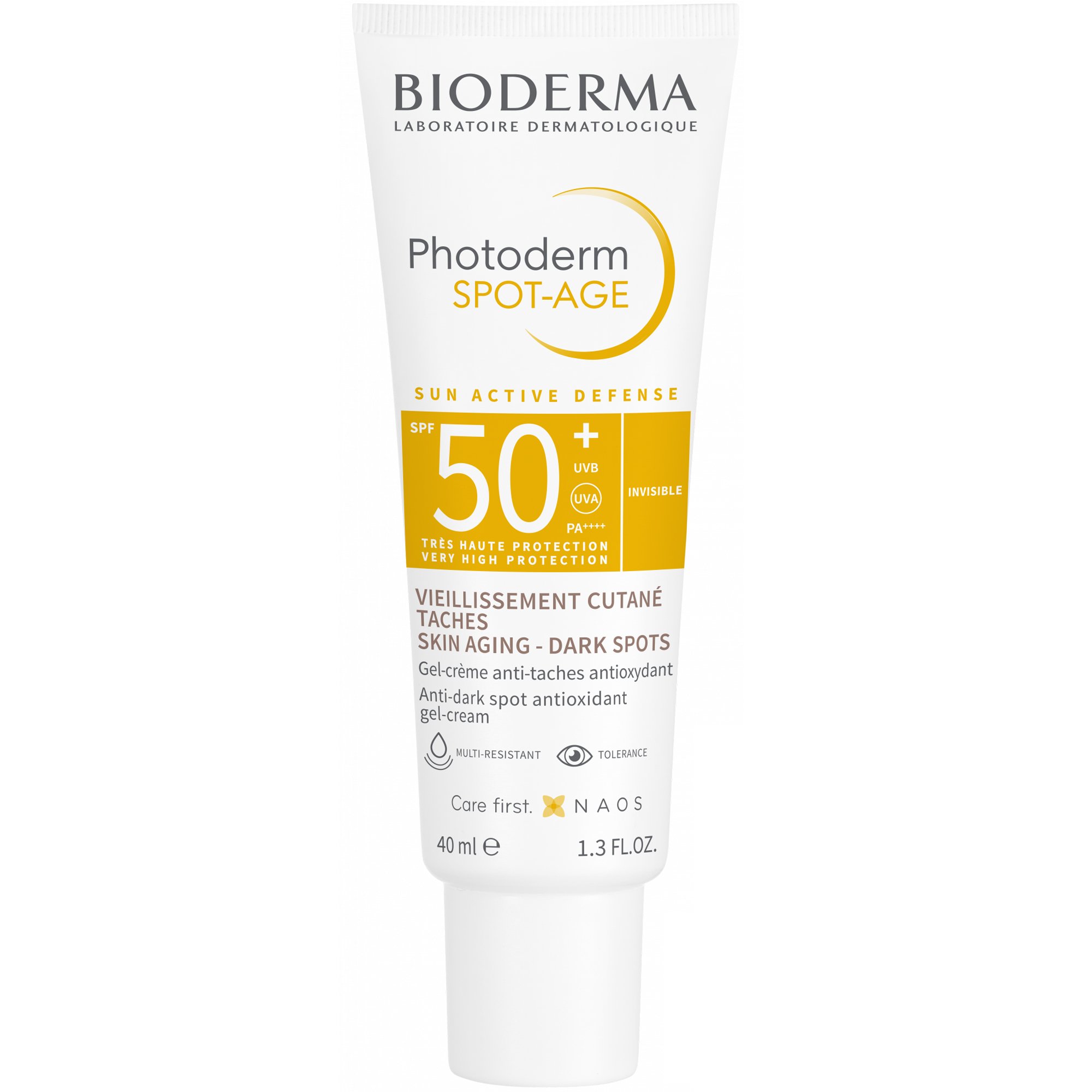 Bioderma Bioderma Photoderm Spot-Age Spf50+ Anti-Dark Spot Antioxidant Gel-Cream Αντηλιακή Κρέμα-Gel Πολύ Υψηλής Προστασίας Κατά των Καφέ Κηλίδων με Αντιοξειδωτική Δράση 40ml