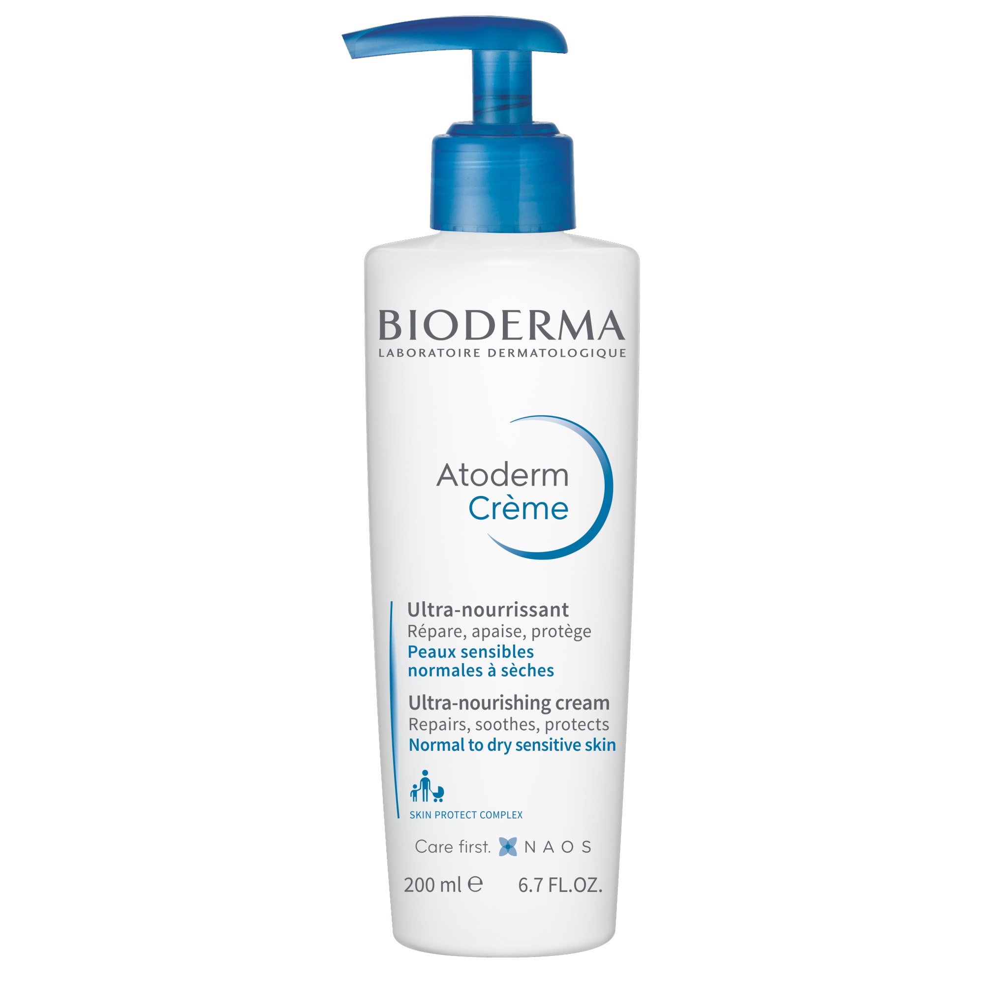 Bioderma Atoderm Creme Ultra Nourishing Cream Πλούσια Ενυδατική Κρέμα για το μη Ανεκτικό Δέρμα 200ml