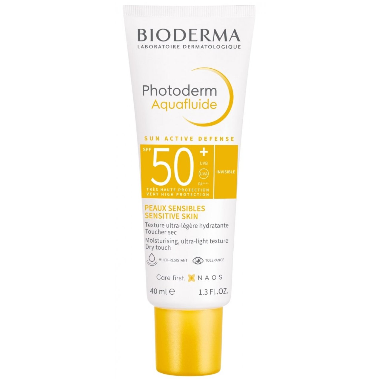 Bioderma Bioderma Photoderm Aquafluide Ultra-Light Dry Touch Spf50+ Αντηλιακό Προσώπου Πολύ Υψηλής Προστασίας για Μεικτό προς Λιπαρό Δέρμα 40ml 