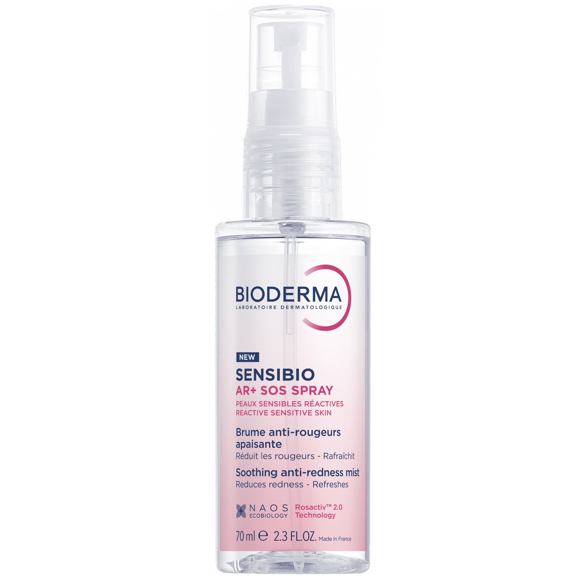 Bioderma Bioderma Sensibio AR+ SOS Spray Soothing Anti-Redness Mist Καταπραΰντικό Σπρέι Κατά της Ερυθρότητας για Ευαίσθητο & Αντιδραστικό Δέρμα 70ml
