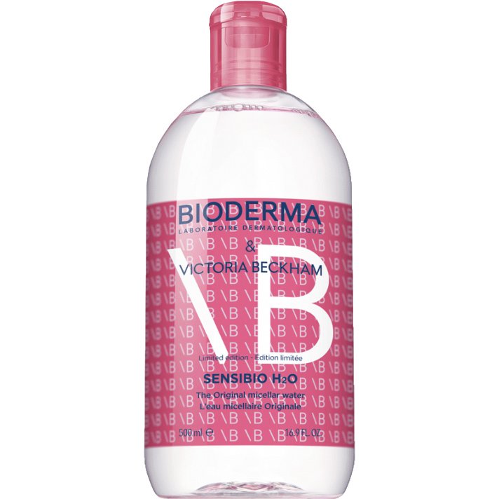 Bioderma Bioderma & Victoria Beckham Limited Edition Sensibio H20 Μικυλλιακό Νερό Καθαρισμού & Ντεμακιγιάζ Σχεδιασμένο από τη Victoria Beckham 500ml