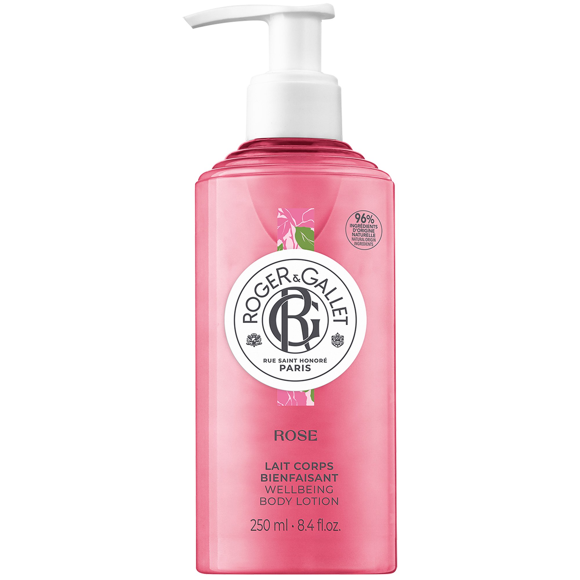 Roger & Gallet Rose Wellbeing Body Lotion Αναζωογονητικό Γαλάκτωμα Σώματος με Άρωμα Τριαντάφυλλο 250ml