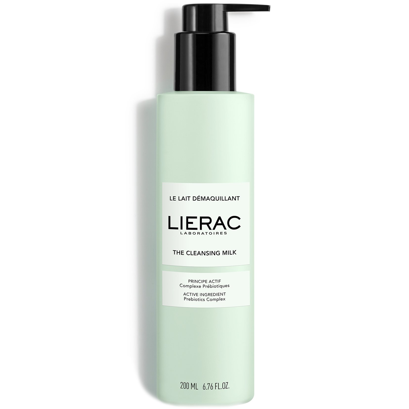 Lierac The Cleansing Milk with Prebiotics Complex Θρεπτικό Γαλάκτωμα Προσώπου για Ντεμακιγιάζ & Καθαρισμό 200ml