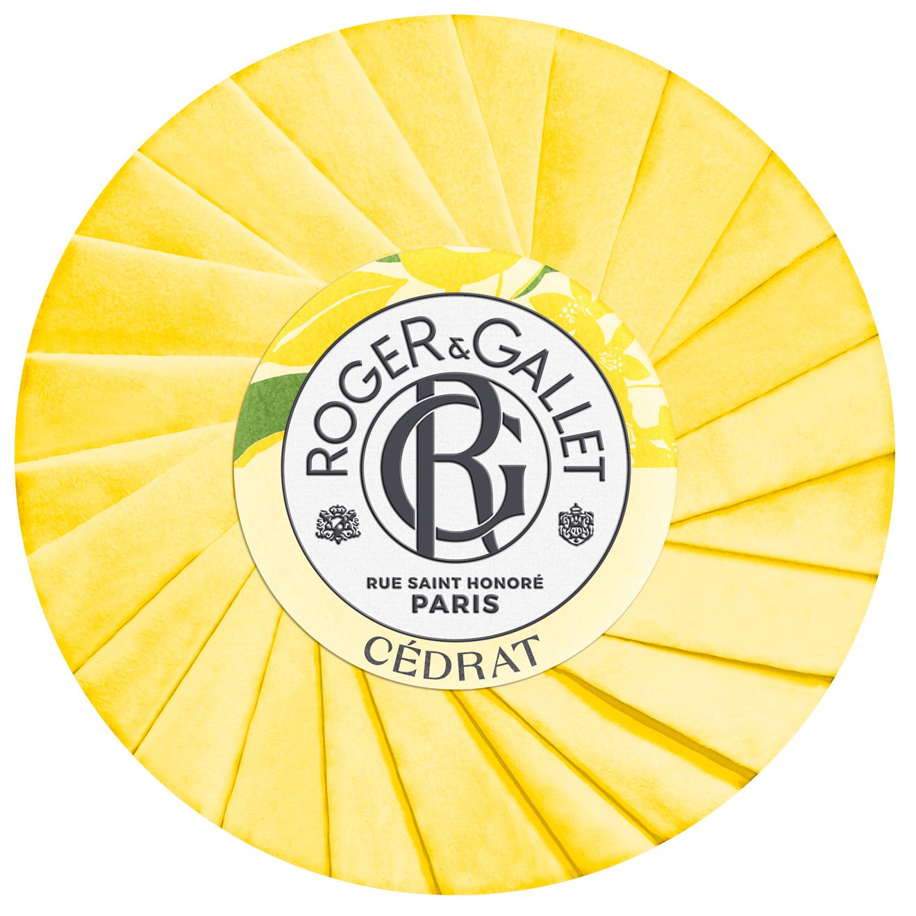 Roger & Gallet Cedrat Perfumed Soap Bar Γυναικείο Αναζωογονητικό Φυτικό Σαπούνι Σώματος με Τονωτικό Άρωμα Κίτρου 100g