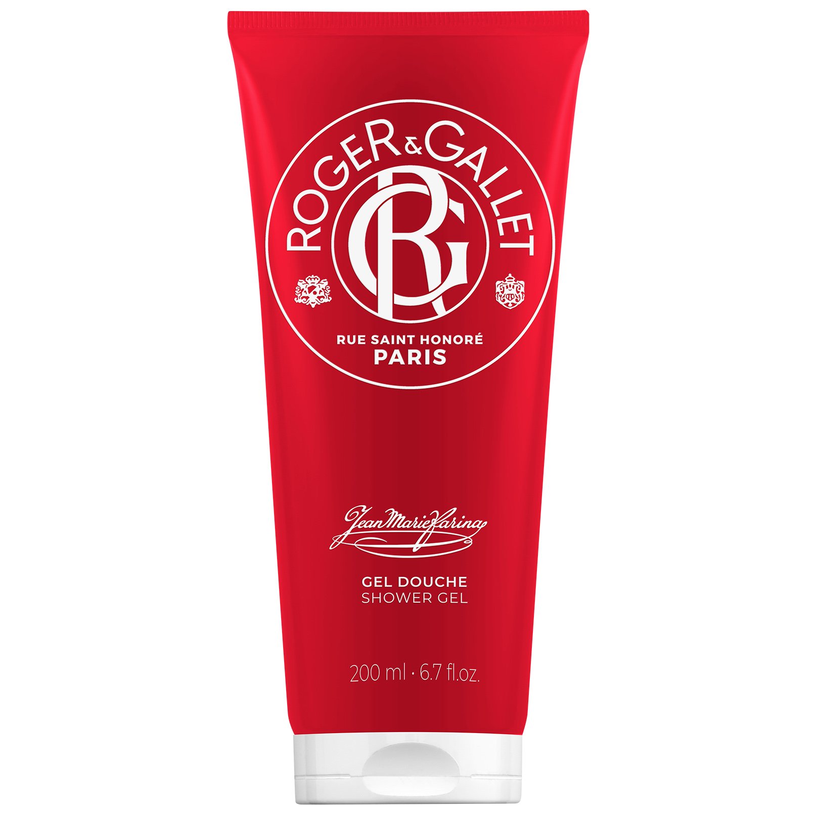 Roger & Gallet Jean-Marie Farina Shower Gel Ενυδατικό & Αναζωογονητικό Αφρόλουτρο με Τονωτικό Άρωμα Εσπεριδοειδών 200ml