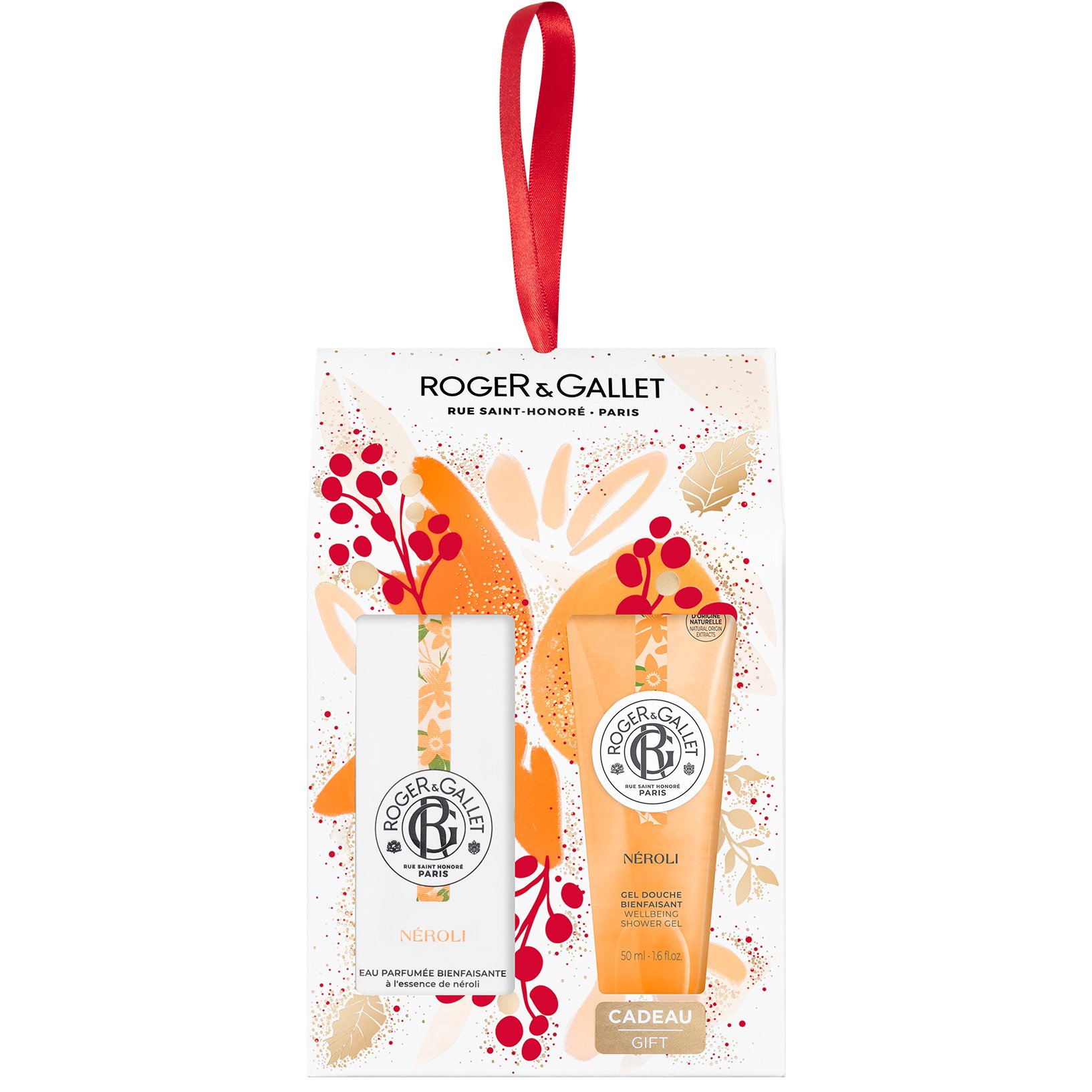 Roger & Gallet Gift Set Neroli Fragrant Wellbeing Water Perfume Γυναικείο Άρωμα 30ml & Δώρο Wellbeing Shower Gel Αφρόλουτρο 50ml