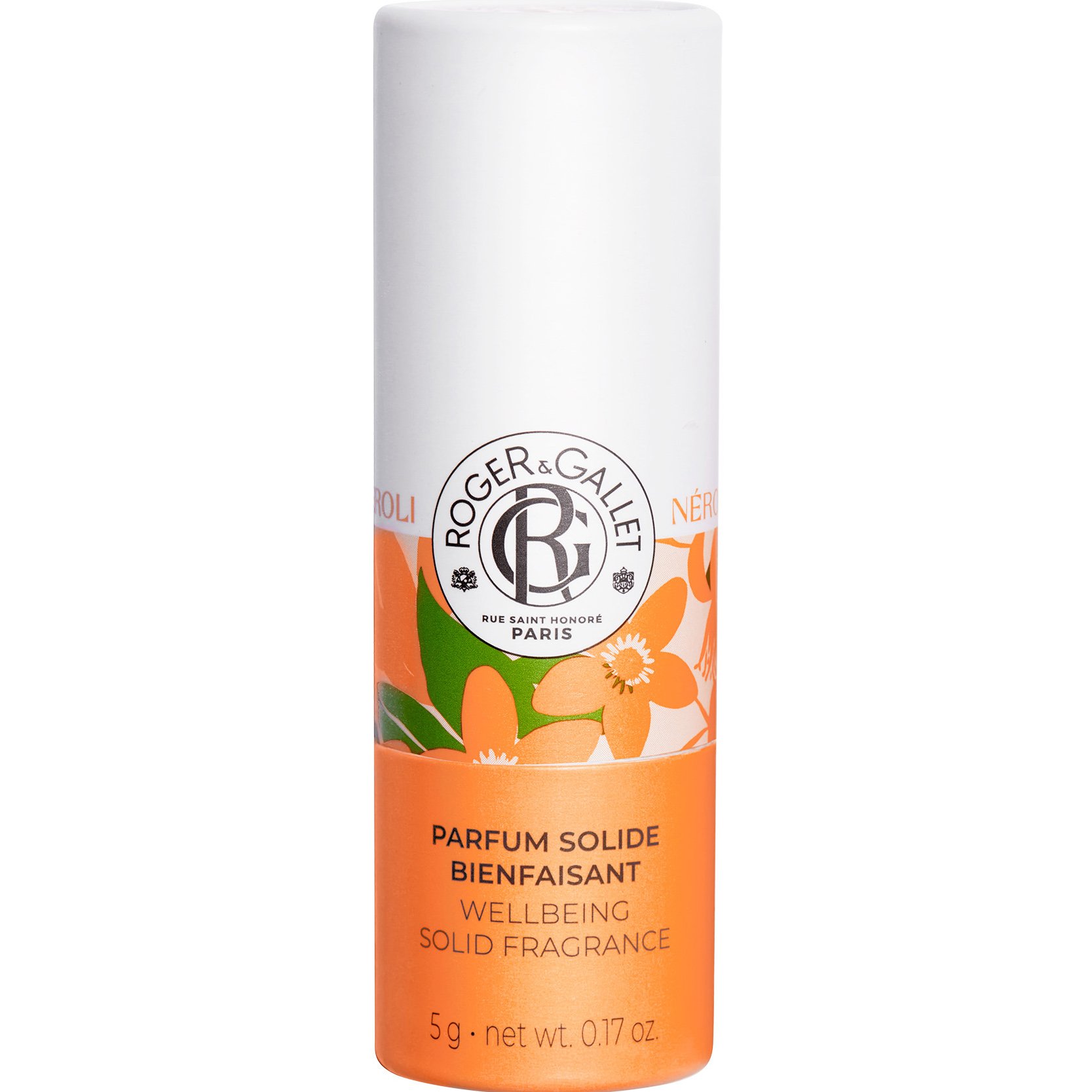Roger & Gallet Neroli Wellbeing Solid Fragrance Γυναικείο Άρωμα σε Stick με Νέρολι, Άνθη Πορτοκαλιάς & Άνθος Αθανασίας 5g