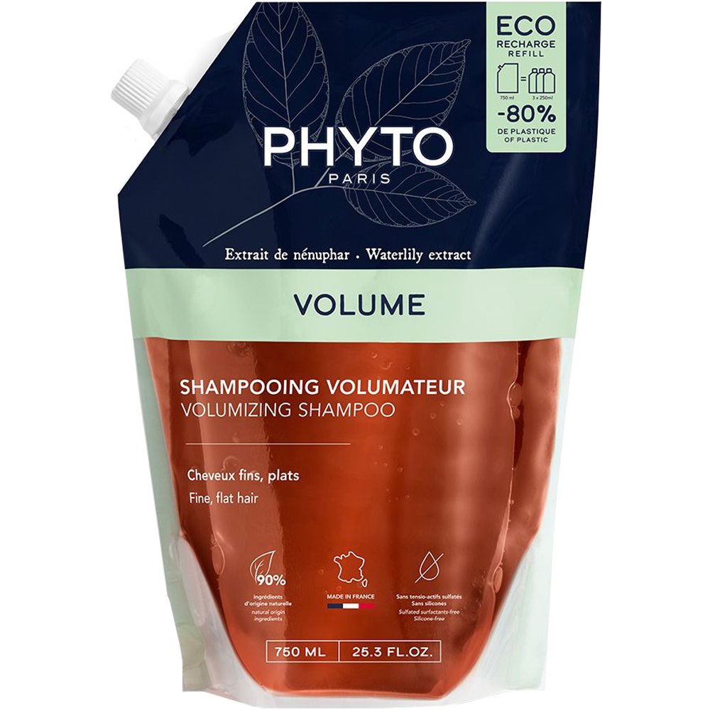 Phyto Paris Phyto Volume Shampoo Σαμπουάν για Λεπτά Μαλλιά που Χαρίζει Όγκο & Λάμψη 750ml