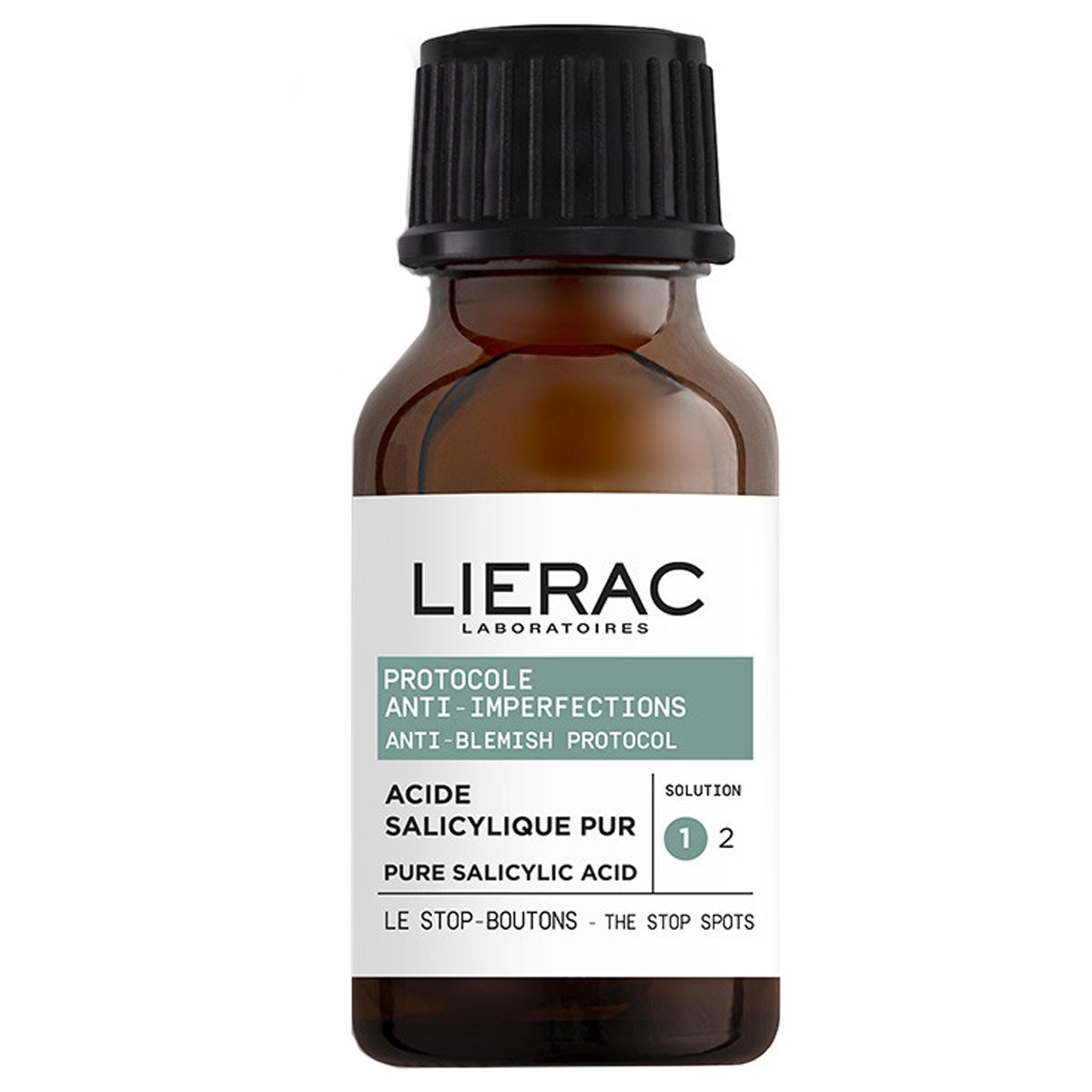 Lierac Lierac Protocole Anti-Imperfection & Anti-Blemish Control Stop-Boutons Θεραπεία Νυκτός Κατά των Ατελειών που Περιορίζει την Εμφάνιση Σημαδιών 15ml