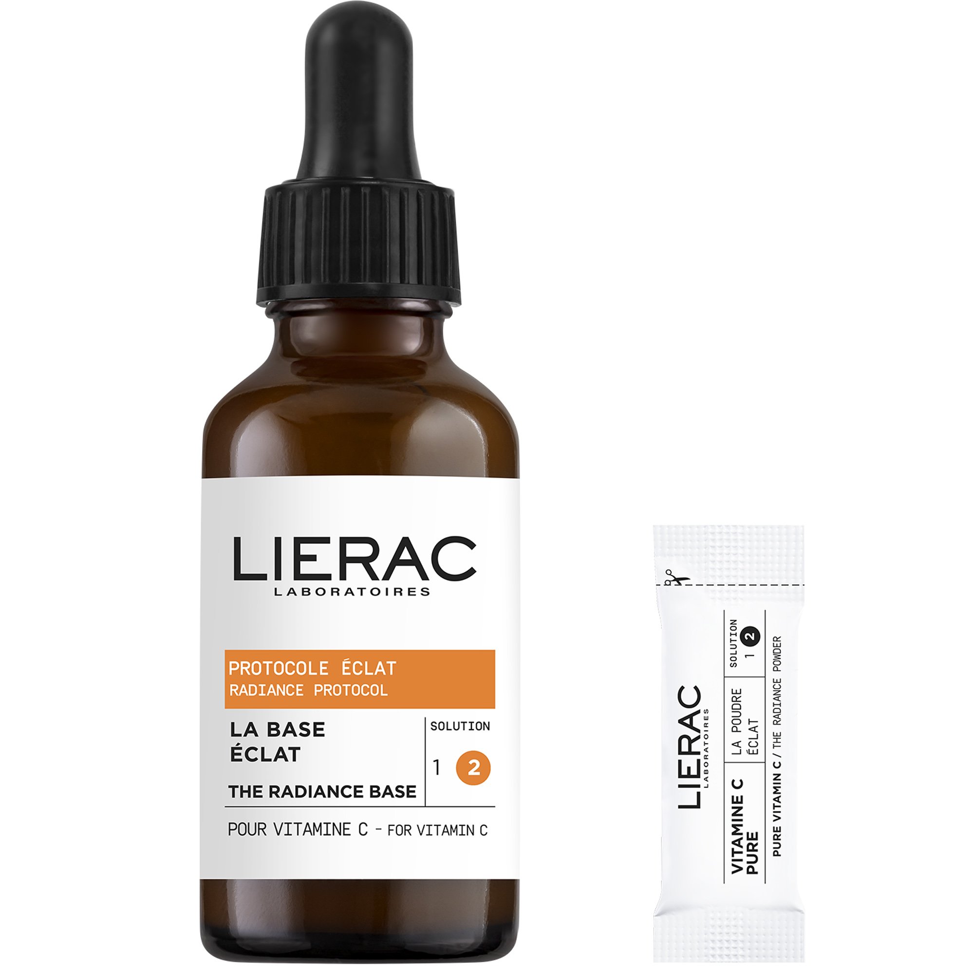 Lierac Lierac Radiance Protocol The Concentrated Serum Συμπυκνωμένος Ορός με Βιταμίνη C που Αναδεικνύει, Αναζωογονεί & Λειαίνει την Επιδερμίδα 30ml + 14 Φακελάκια x 0,2g
