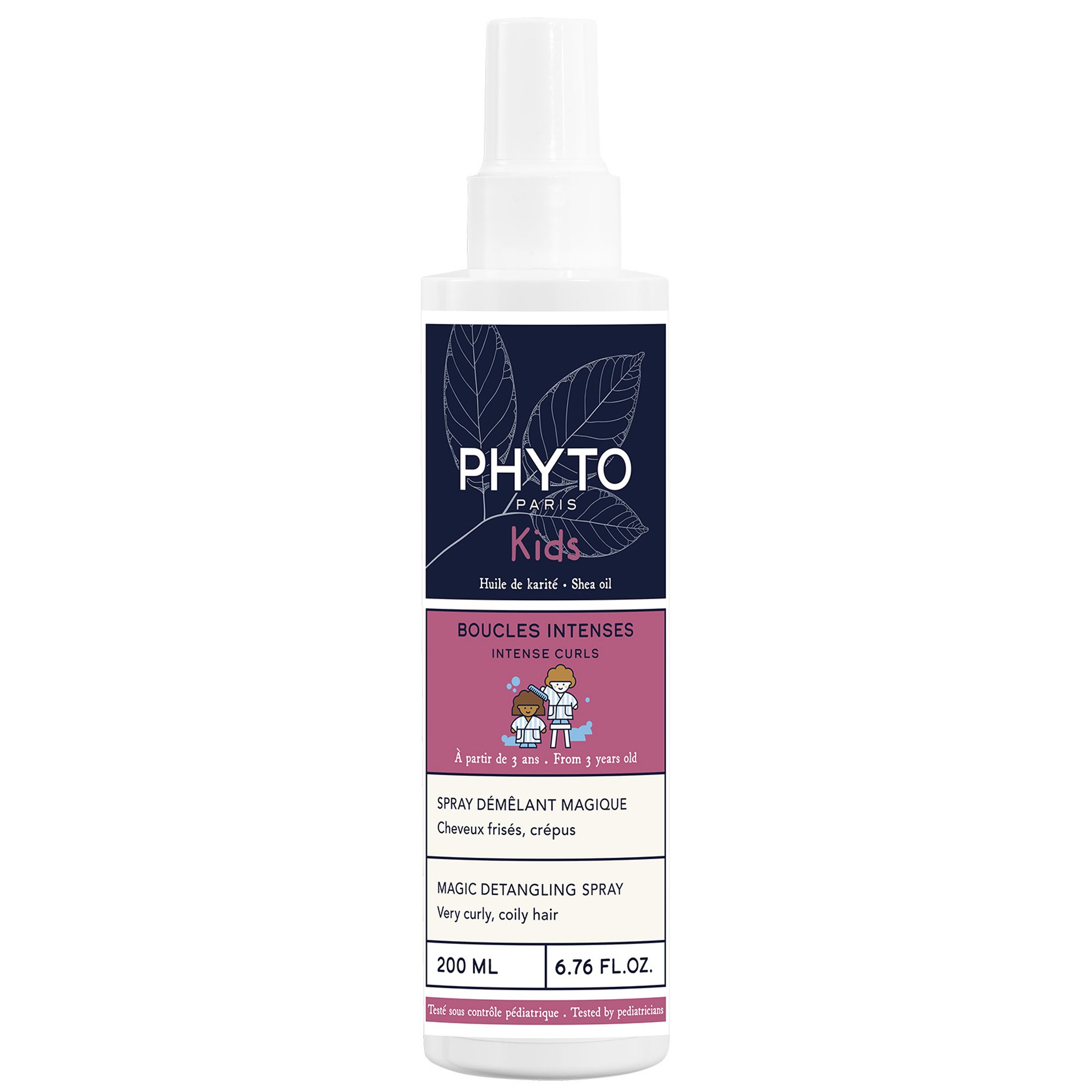 Phyto Paris Phyto Boucles Intenses Kids Magic Detnagling Spray Μαγικό Παιδικό Spray που Ξεμπλέκει τα Μαλλιά Τιθασεύει Απαλά & Ξεμπερδεύει 200ml