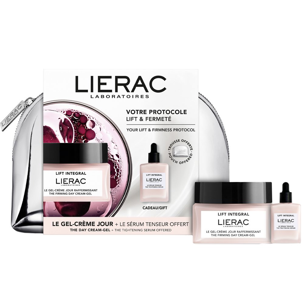 Lierac Promo Lift Integral Firming Day Gel-Cream 50ml & Δώρο The Tightening Serum 15ml & Νεσεσέρ 1 Τεμάχιο