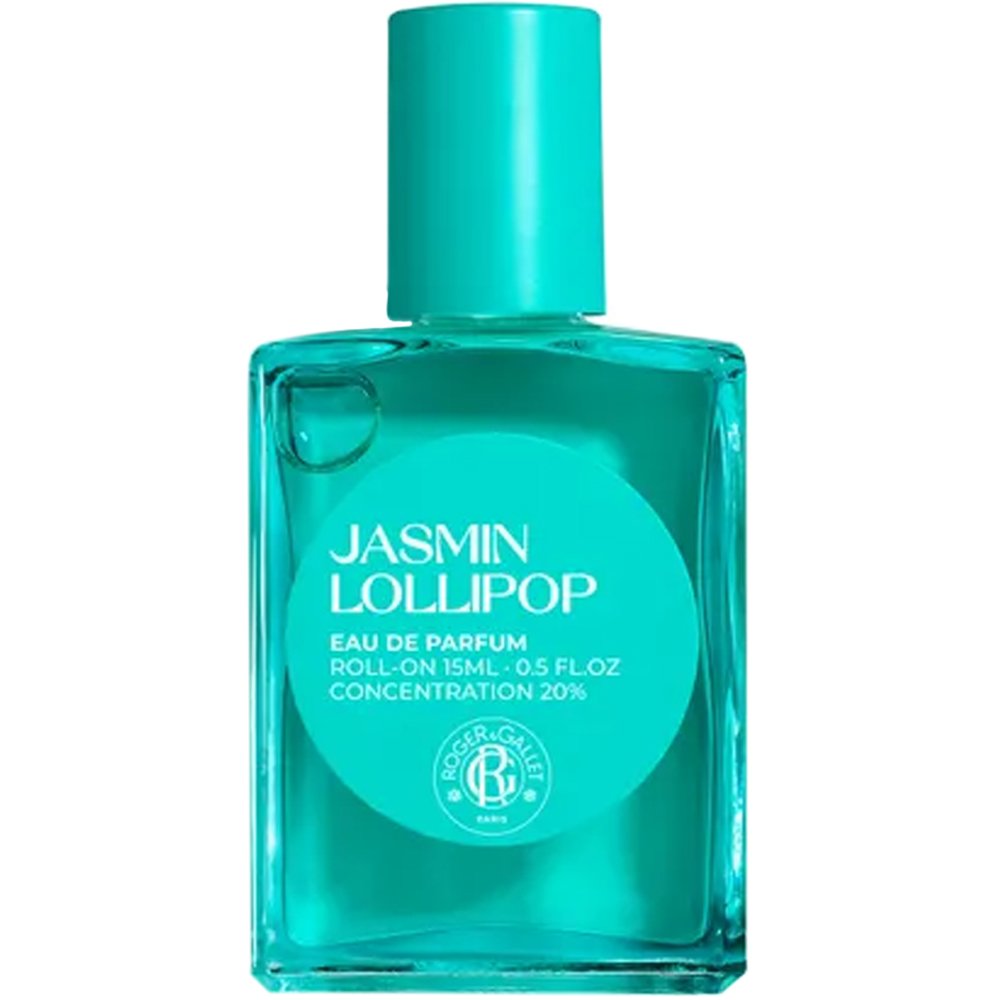 Roger & Gallet Jasmin Lollipop Eau de Parfum Roll-On Συμπυκνωμένο Roll-On Άρωμα με Λαμπερές Νότες Γιασεμιού, Αχλάδι & Ξινές Καραμέλες 15ml