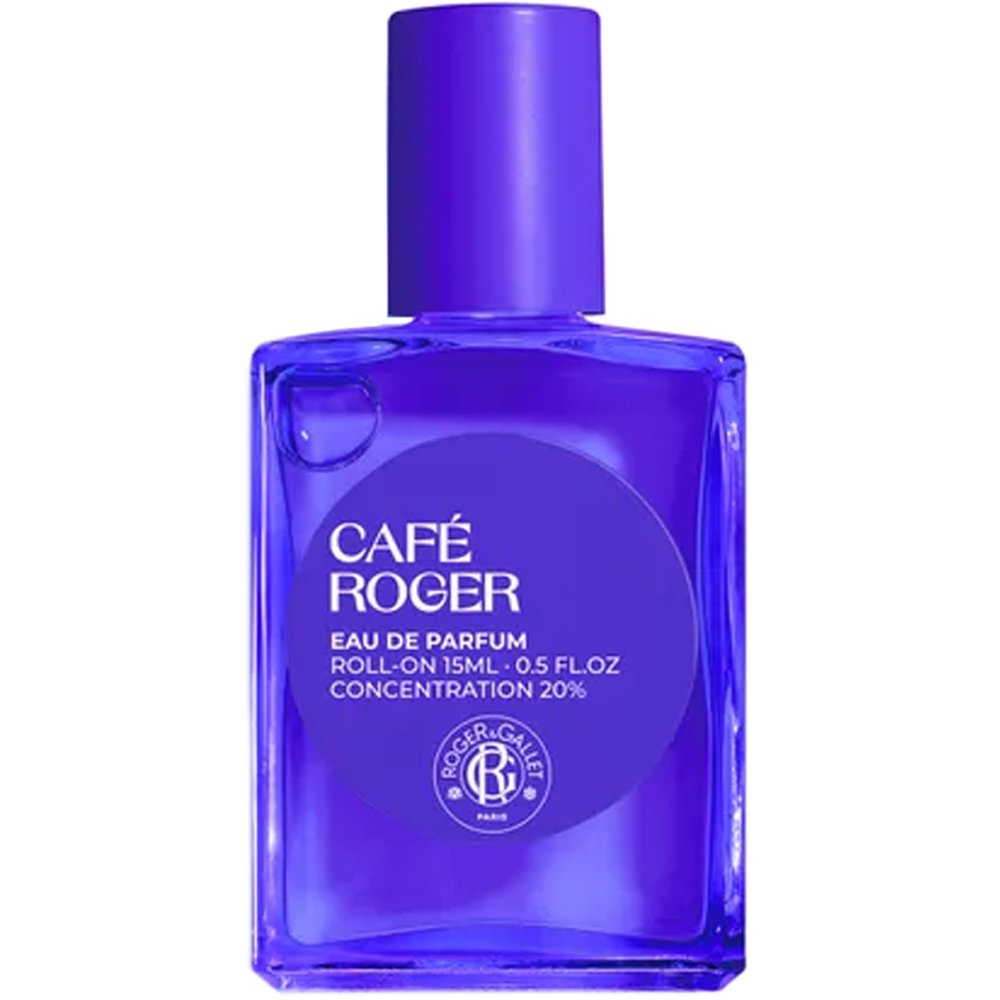 Roger & Gallet Cafe Eau de Parfum Roll-On Συμπυκνωμένο Roll-On Άρωμα με Κρεμώδεις Νότες Σανταλόξυλου, Περγαμόντου, Καφέ & Λευκά Άνθη 15ml