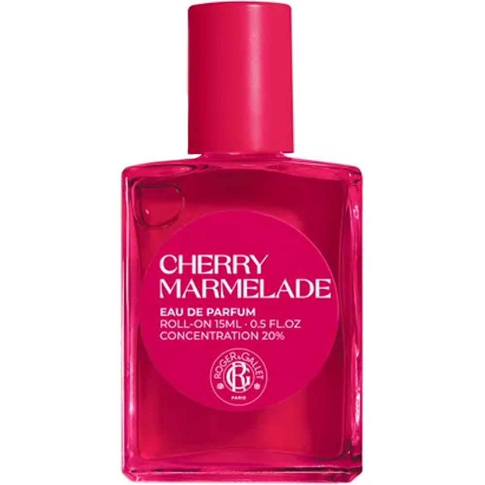 Roger & Gallet Cherry Marmelade Eau de Parfum Roll-On Συμπυκνωμένο Roll-On Άρωμα με Νότες από Κεράσι, Παιώνια, Πραλίνα & Λαμπερό Ζελέ Μούρων 15ml