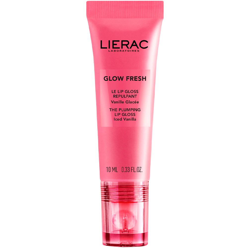 Lierac Glow Fresh The Plumping Iced Vanilla Lip Gloss Ενυδατικό Lip Gloss Χειλιών που Αναδεικνύει, Επαναπυκνώνει & Ενισχύει το Φυσικό Χρώμα Χαρίζοντας Γεμάτο & Καλοσχηματισμένο Αποτέλεσμα 10ml