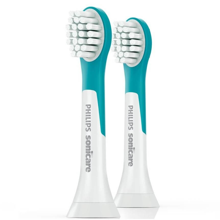Philips Sonicare for Kids Mini Ανταλλακτικές Κεφαλές για Παιδιά 4+ Ετών 2 Τεμάχια HX6032/33