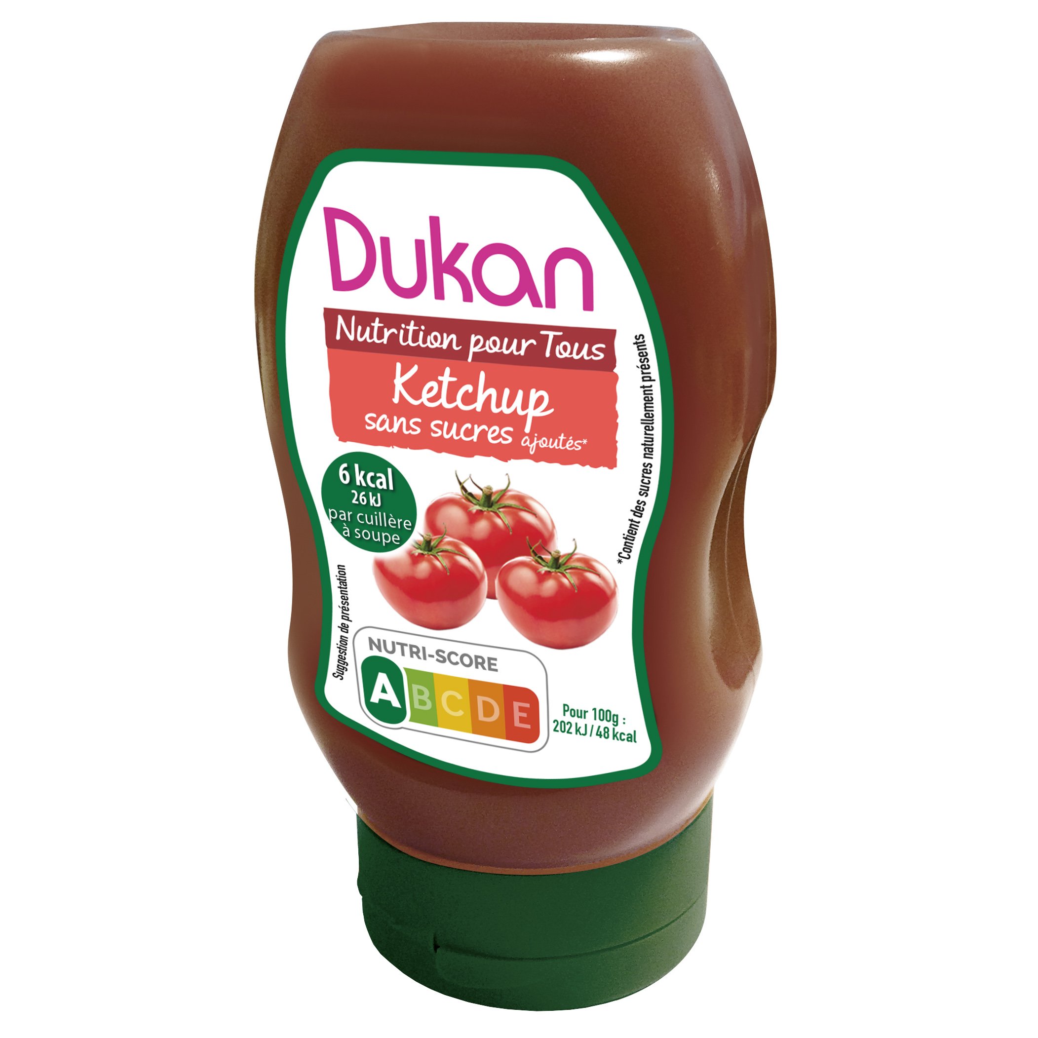 Dukan Nutrition Pour Tous Ketchup Κέτσαπ Χαμηλών Θερμίδων 320gr