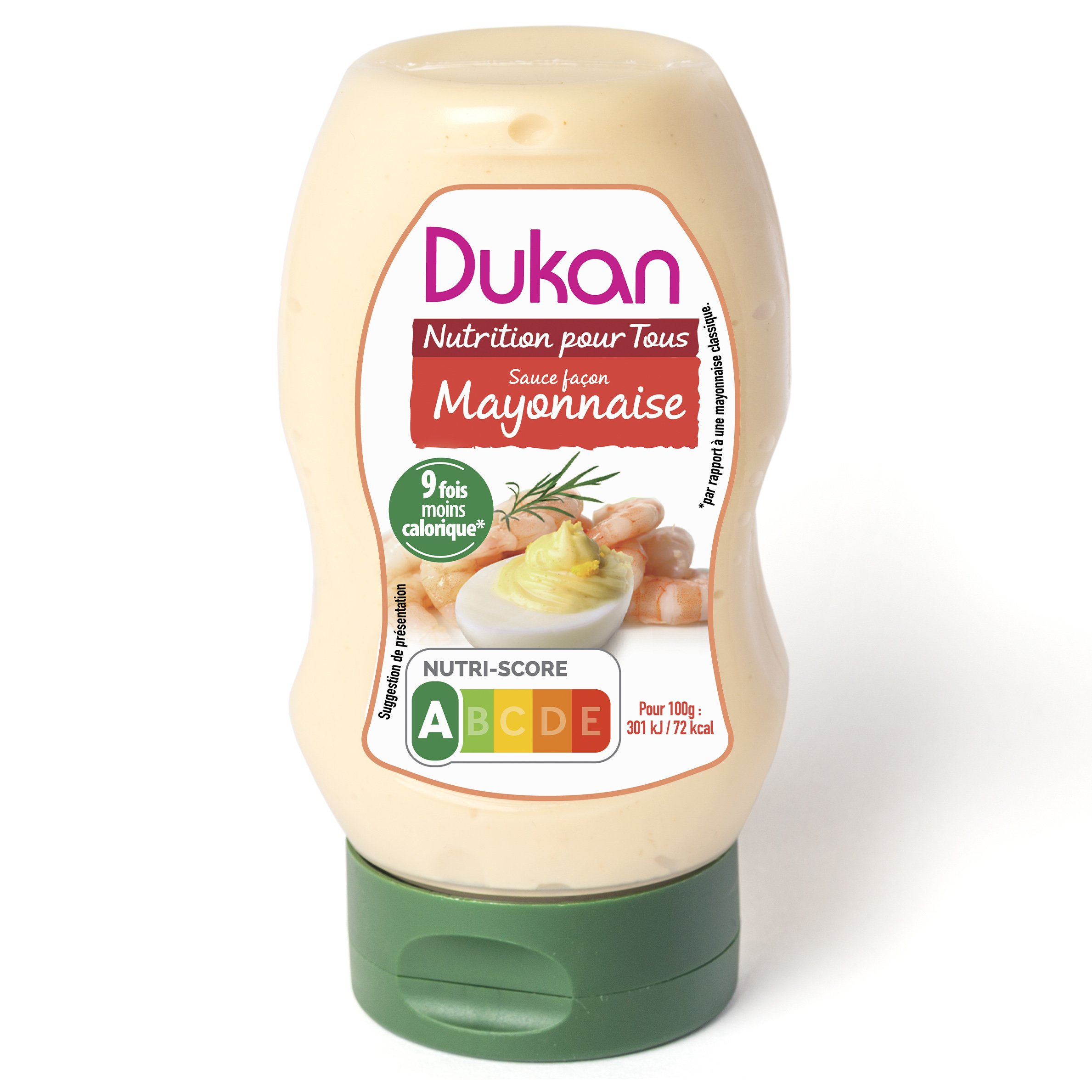 Dukan Nitrition Pour Tous Mayonnaise Μαγιονέζα Χωρίς Θερμίδες & Χωρίς Λιπαρά 300ml