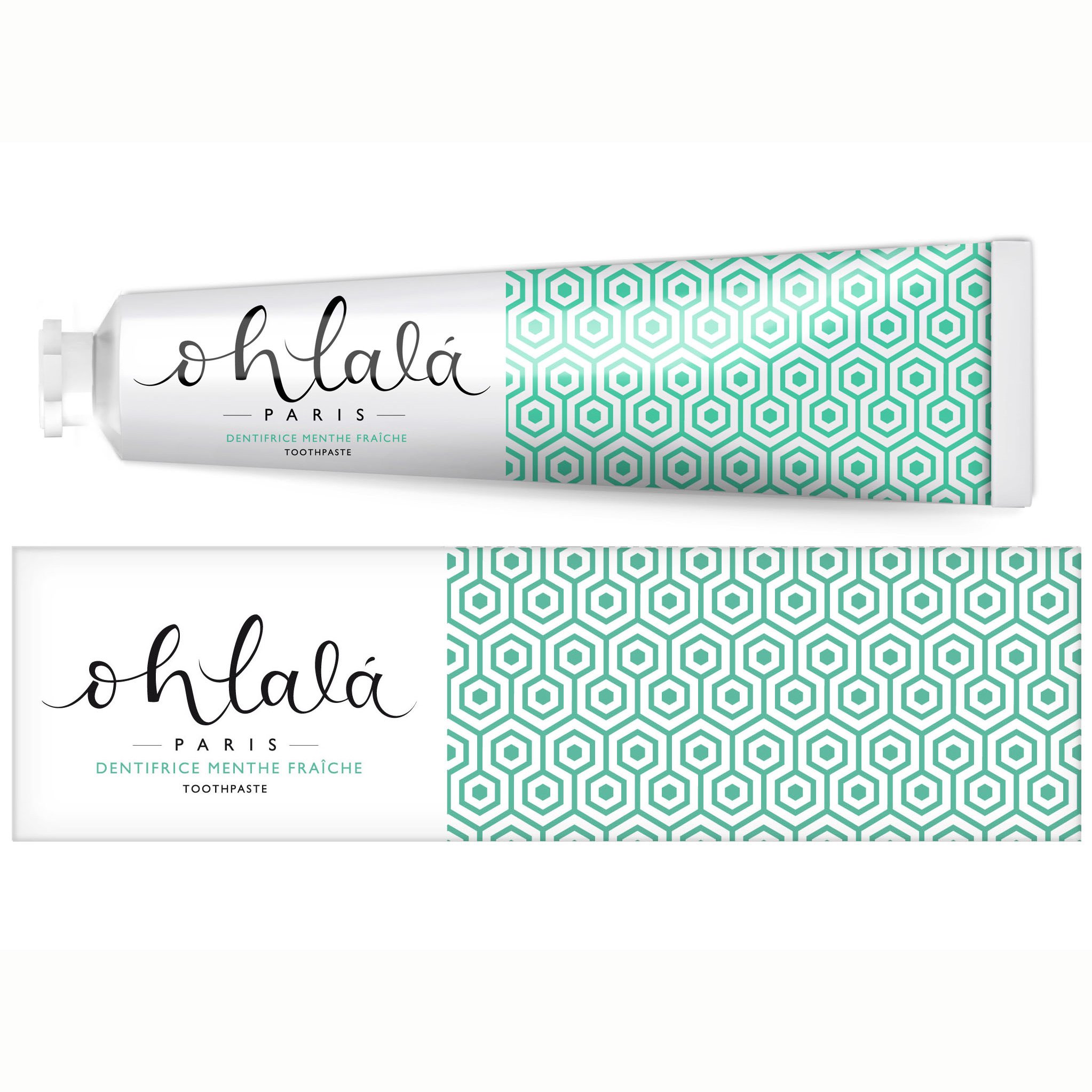 Ohlala Fresh Mint Toothpaste Οδοντόκρεμα με Υπέροχη Γεύση Γλυκιά Μέντα 75ml
