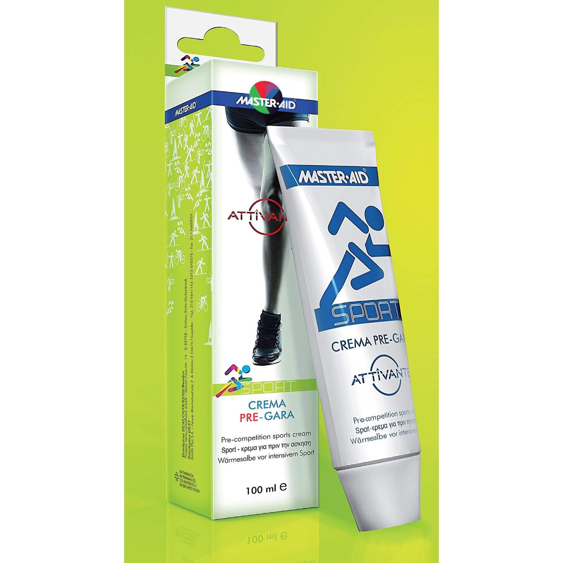 Master Aid Θερμαντική Κρέμα SPORT 100ml