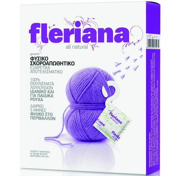 Power Health Fleriana Φυσικό Σκοροαπωθητικό 5τμχ