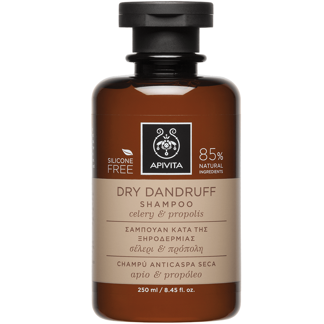 Apivita Dry Dandruff Σαμπουάν Κατά της Ξηροδερμίας με Σέλερι & Πρόπολη 250ml