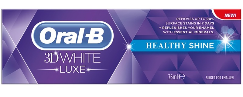 Oral-B Οδοντόκρεμα 3D White Luxe Healthy Shine Toothpaste 75ml