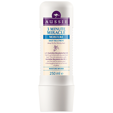 Aussie 3 Minute Miracle Moisture Deep Treatment Εντατική Μάσκα 3 Λεπτών Για Ξηρά ή Ταλαιπωρημένα Μαλλιά 250ml