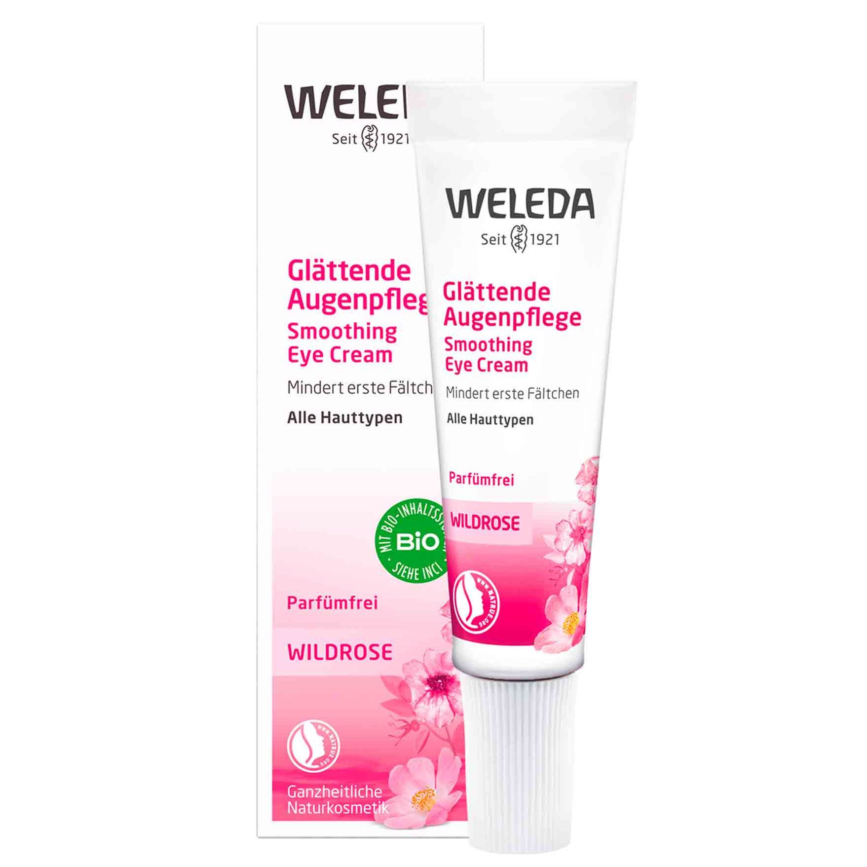 Weleda Wild Rose Smoothing Eye Cream Κρέμα Ματιών με Άγριο Τριαντάφυλλο 10ml