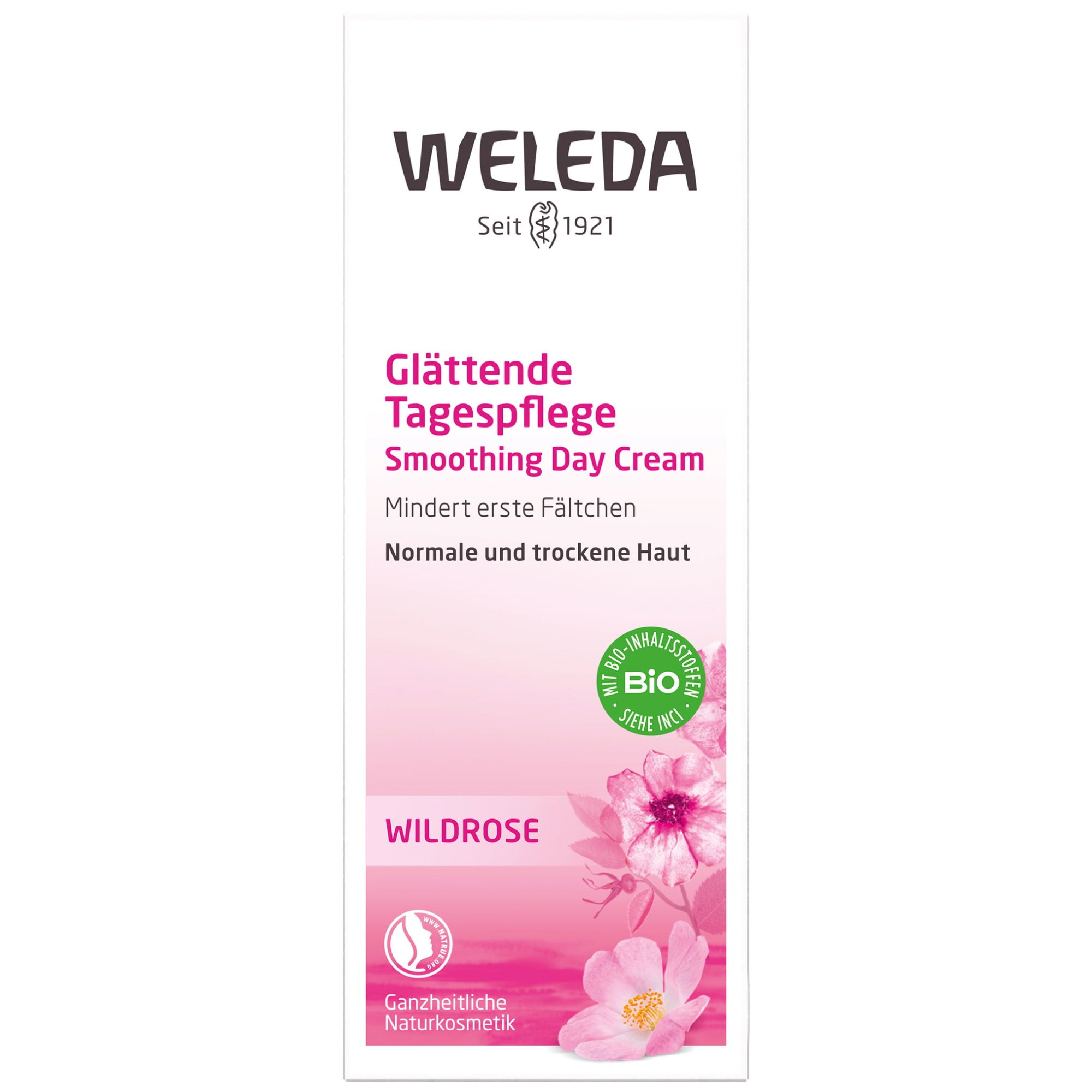 Weleda Wild Rose Smoothing Day Cream Κρέμα Προσώπου Ημέρας με Άγριο Τριαντάφυλλο που Ενισχύει την Άμυνα Απέναντι στα Πρώτα Σημάδια Γήρανσης 30ml