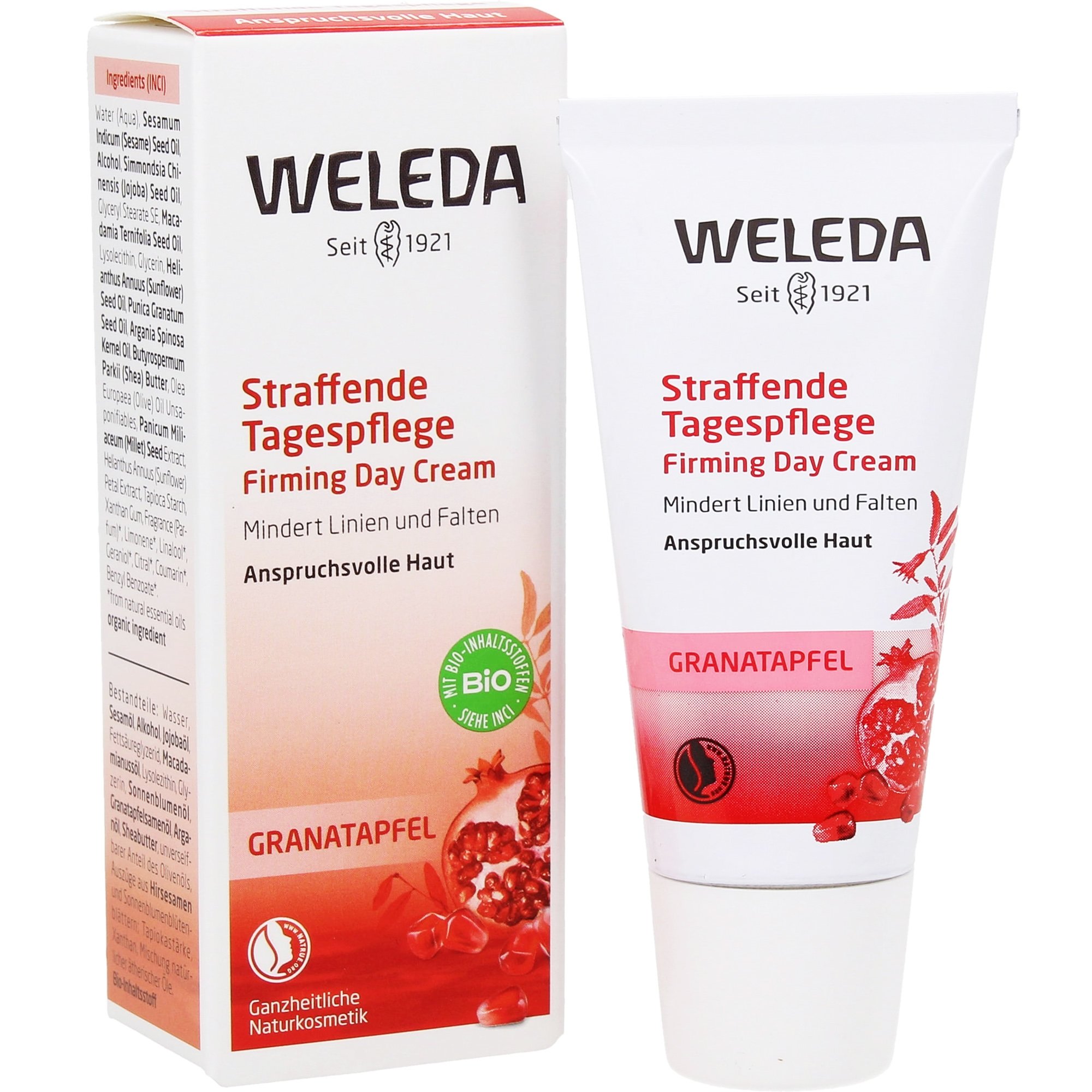 Weleda Pomegranate Firming Day Cream Συσφιγκτική Κρέμα Ημέρας με Ρόδι για Ανανέωση, Προστασία & Λαμπερό Δέρμα 30ml