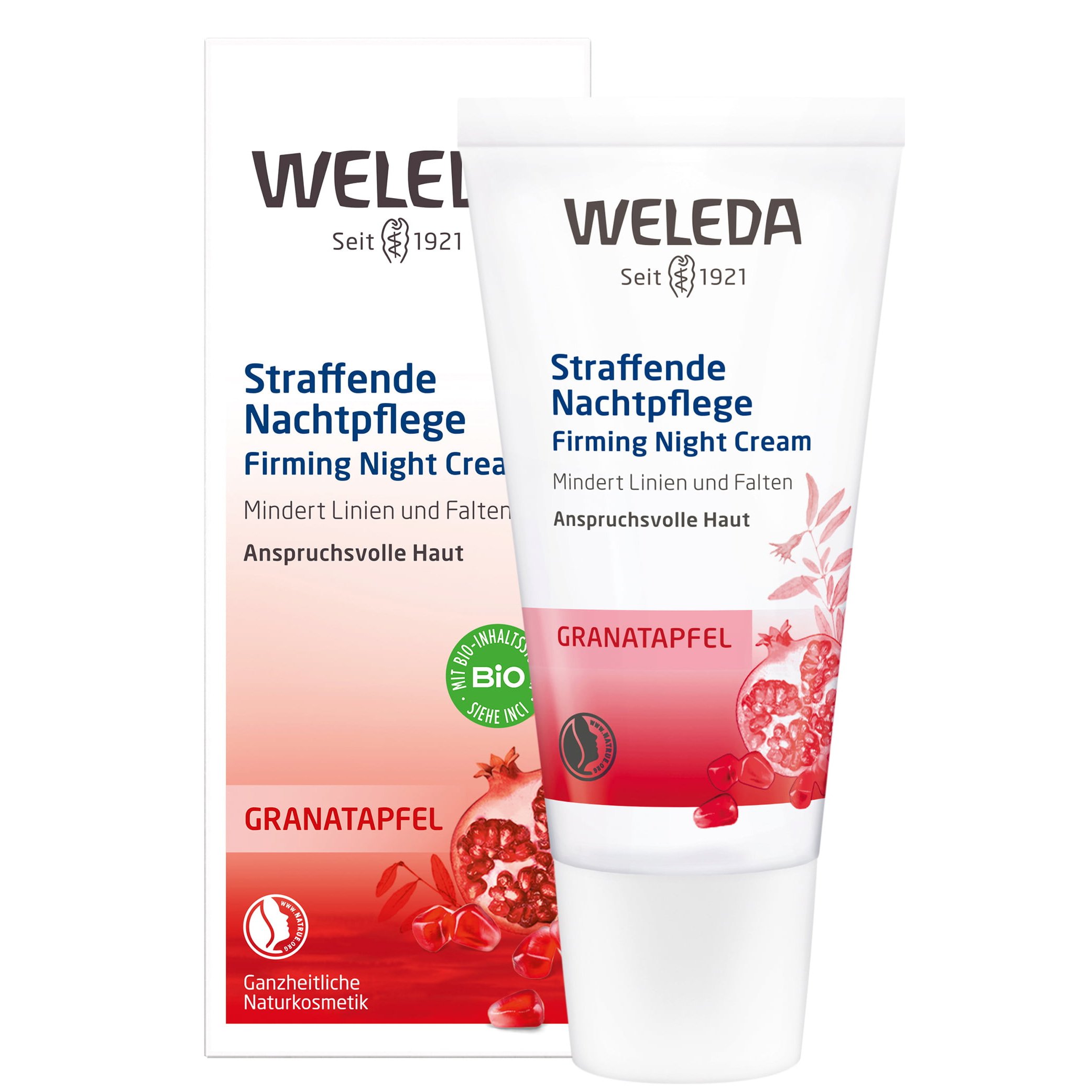 Weleda Firming Night Cream Συσφιγκτική Κρέμα Προσώπου Νύχτας με Ρόδι 30ml