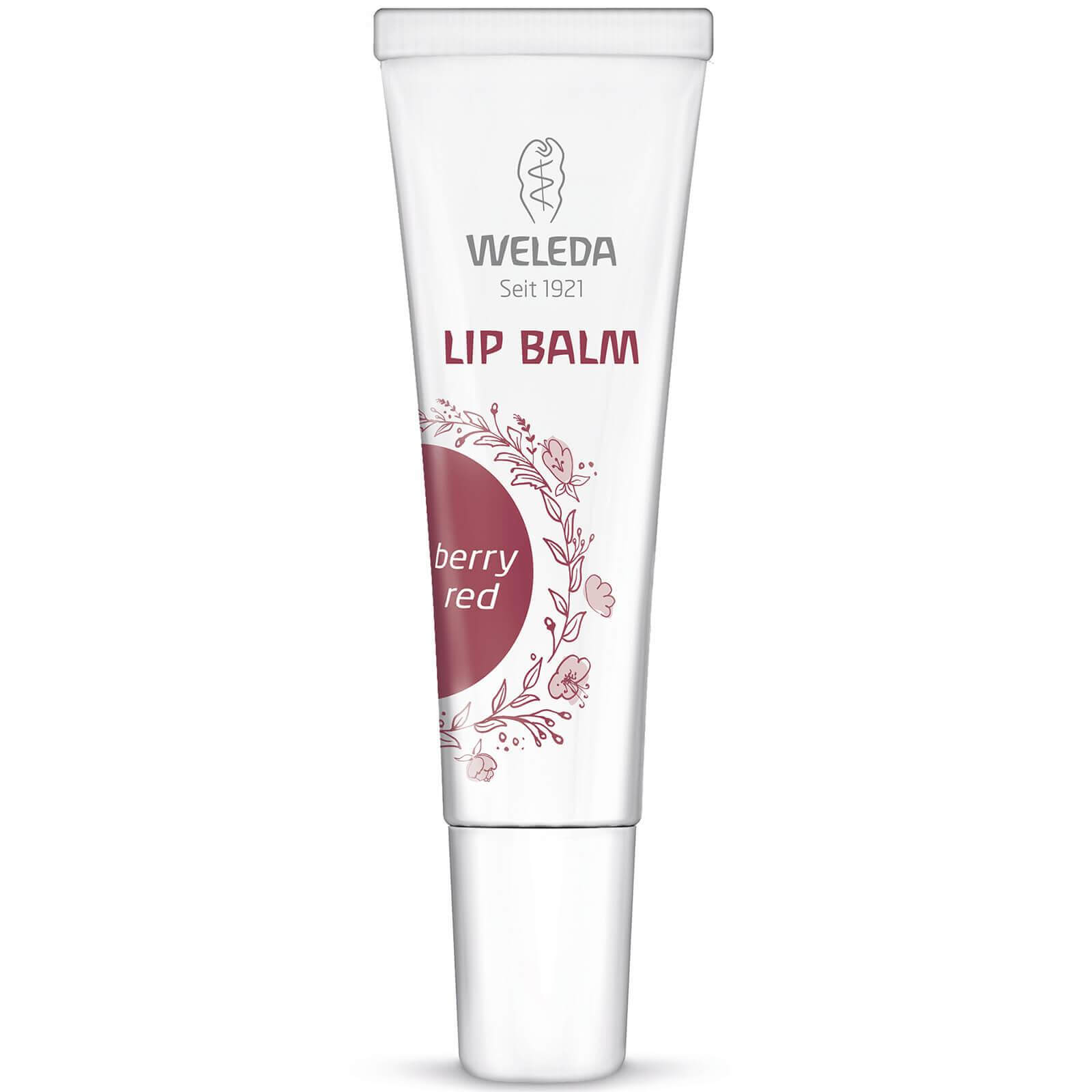 Weleda Lip Balm Berry Red Φυσική Περιποίηση με Διακριτικό Χρώμα Φρούτων του Δάσους 10ml