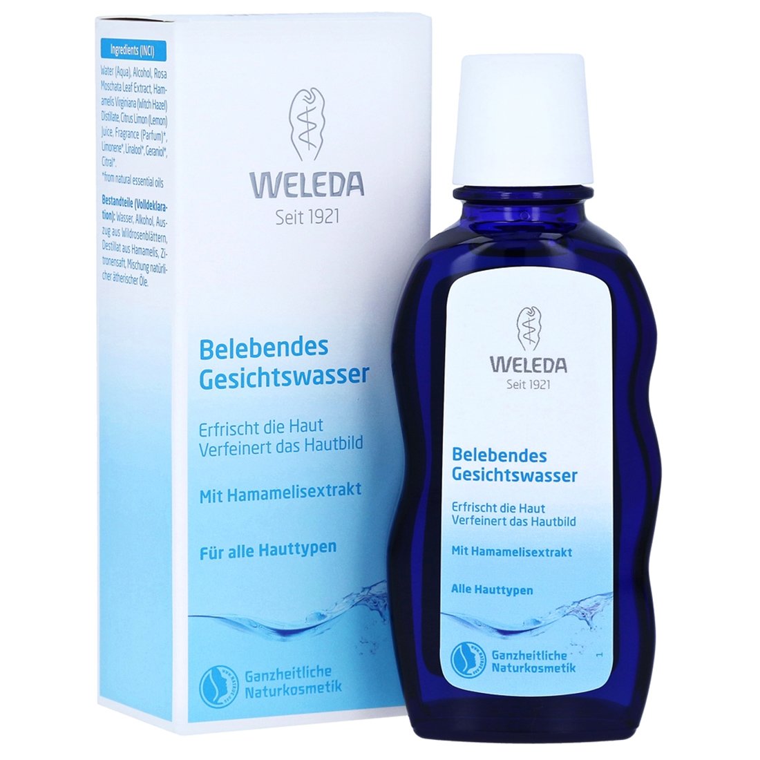 Weleda Facial Cleanser Tonic Lotion Αναζωογονητική Τονωτική Λοσιόν Προσώπου με Εκχύλισμα Ανθών Άγριου Τριαντάφυλλου 100ml