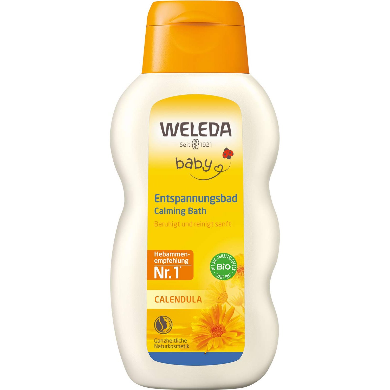 Weleda Weleda Baby Calendula Calming Bath Βοτανόλουτρο με Καλέντουλα για Μωρά και Παιδιά 200ml