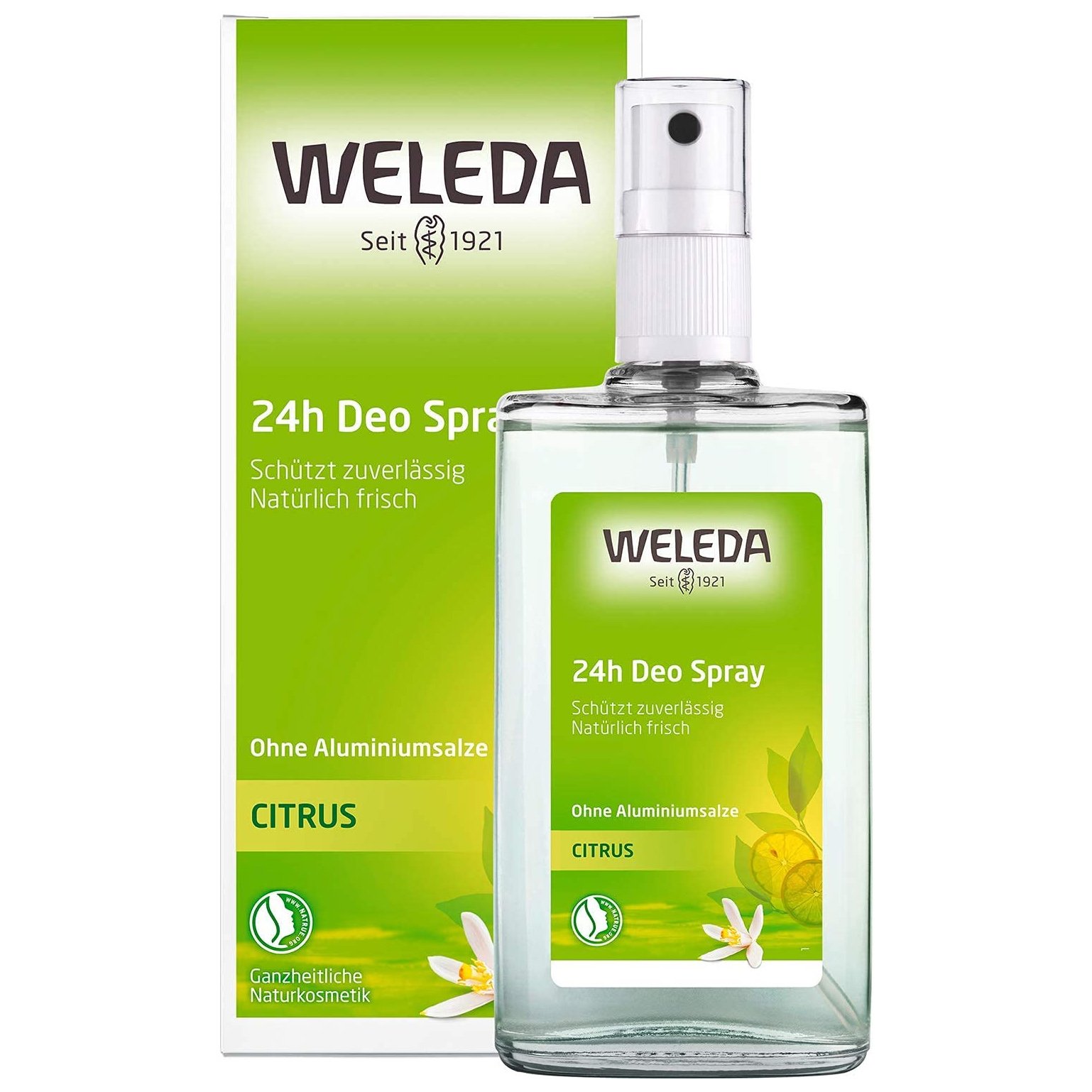 Weleda Citrus 24h Deodorant Αποσμητικό Κίτρου για Φυσική Φρεσκάδα που Εξουδετερώνει τις Δυσάρεστες Σωματικές Οσμές 100ml