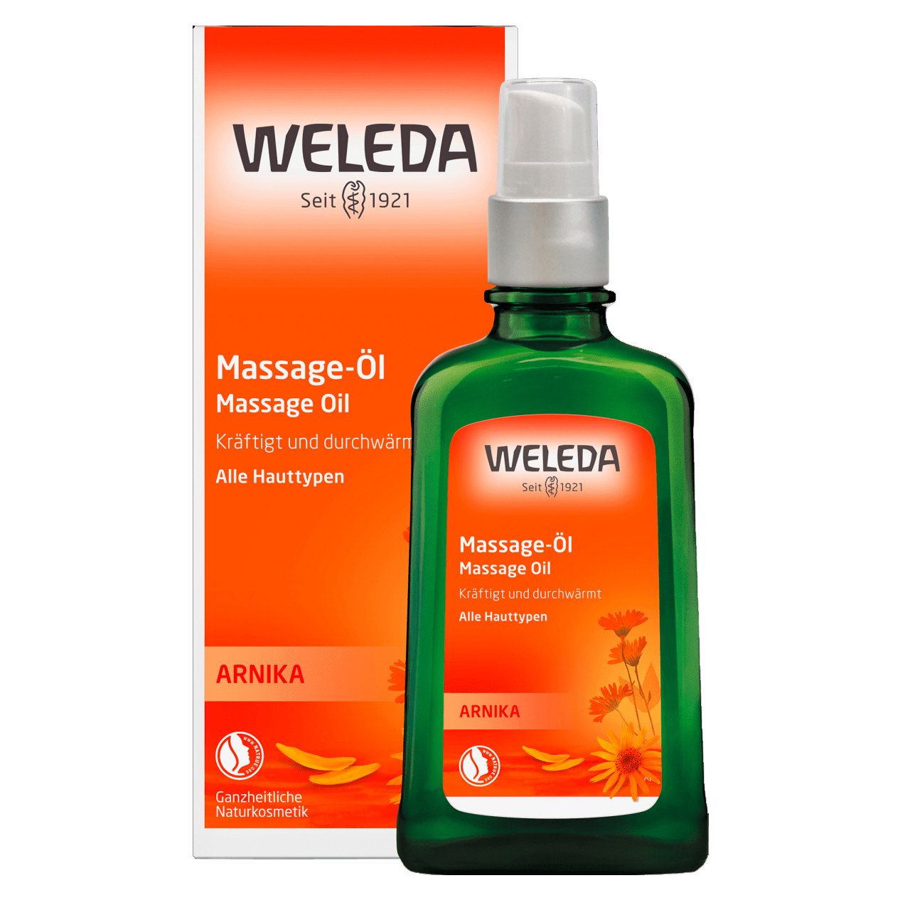 Weleda Weleda Arnica Massage Oil Θερμαντικό Λάδι για Μασάζ με Εκχύλισμα Άρνικας 100ml