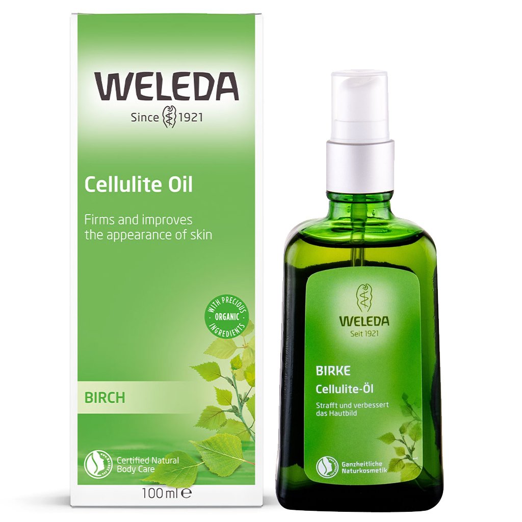 Weleda Weleda Birch Cellulite Oil for All Skin Types Λάδι Σημύδας για Φυσική Αντιμετώπιση της Κυτταρίτιδας 100ml