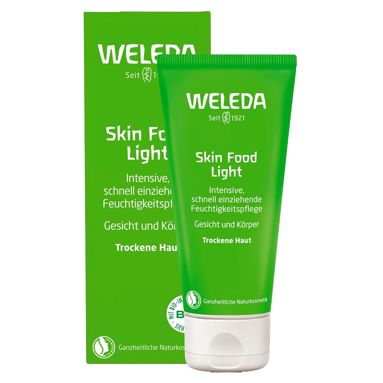 Weleda Skin Food Light Cream Δροσερή & Ελαφριά Κρέμα Χεριών & Σώματος για Άμεση Ενυδάτωση της Ξηρής Επιδερμίδας 75ml