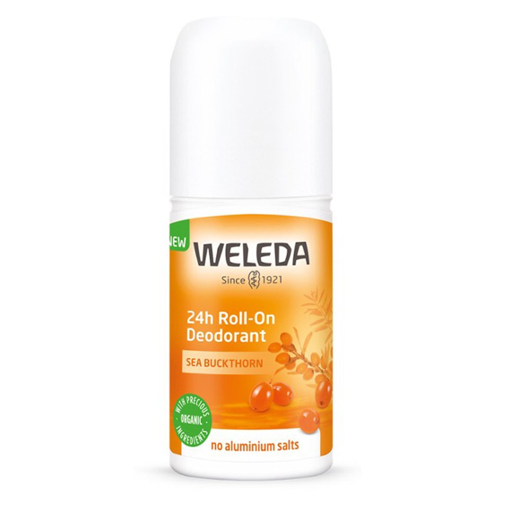 Weleda Sea Buckthorn 24h Roll On Deodorant Αποσμητικό Roll-On 24ωρης Προστασίας με Ιπποφαές 50ml