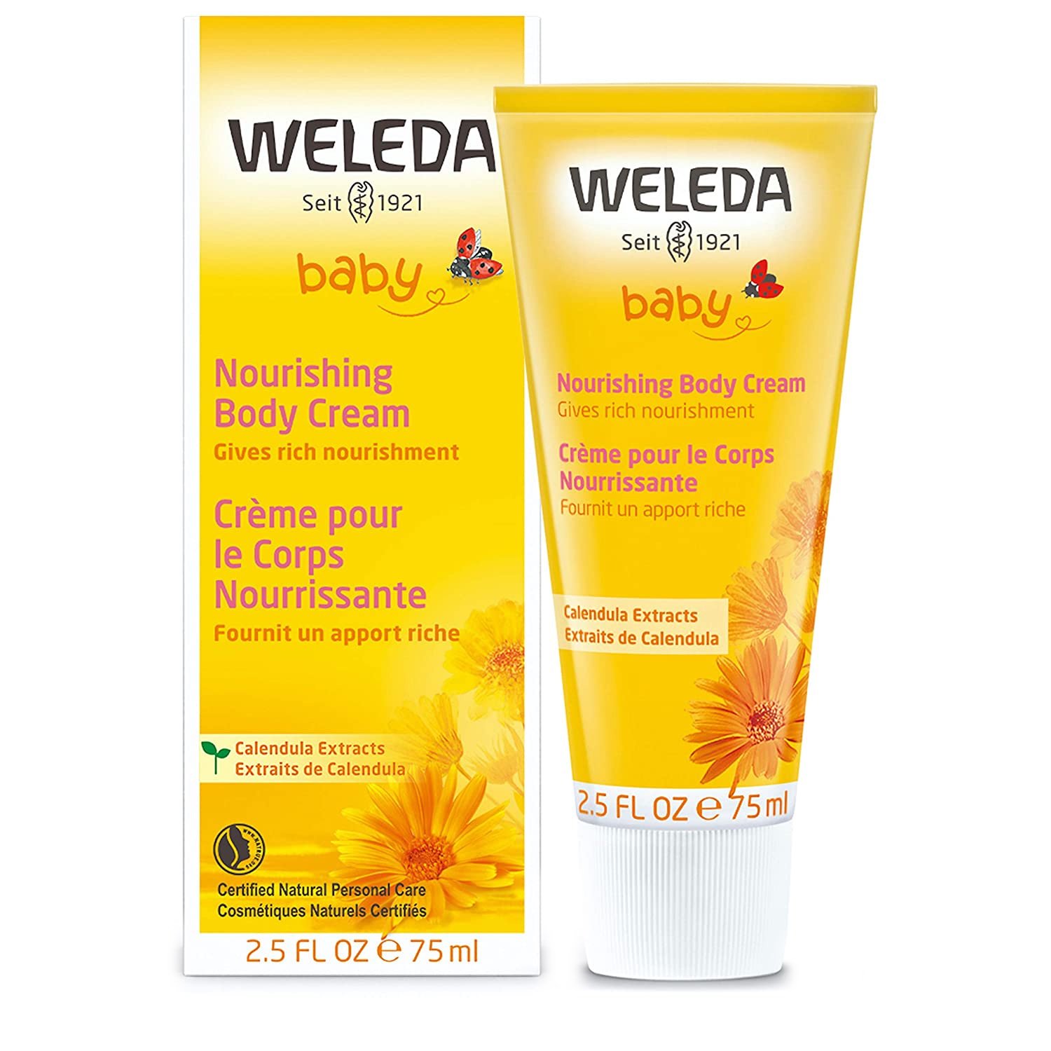 Weleda Pflegecreme Κρέμα Καλέντουλας Για Μωρά Προστατεύει Το Ευαίσθητο Δέρμα 75ml