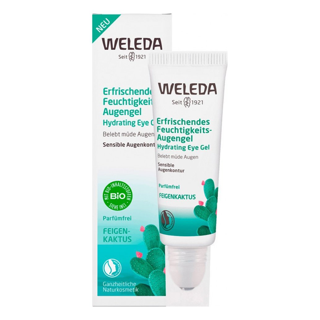Weleda Hydrating Eye Gel Δροσερό Ενυδατικό Gel Ματιών 10ml