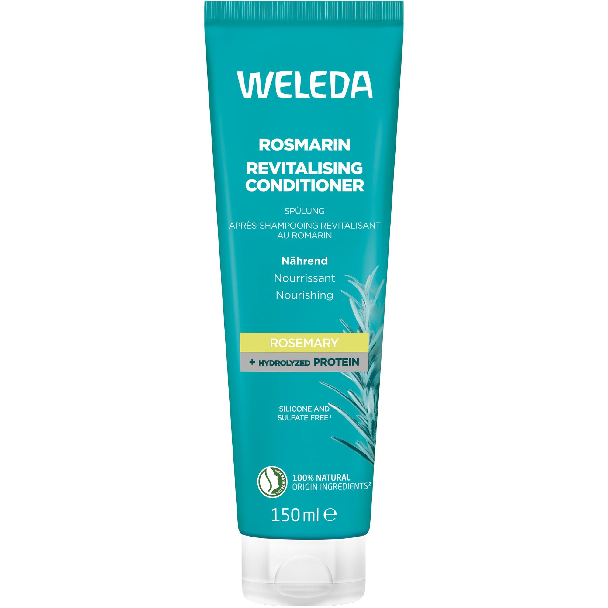 Weleda Weleda Rosmarin Revitalising Conditoner Αναζωογονητική Κρέμα Μαλλιών με Δενδρολίβανο 150ml