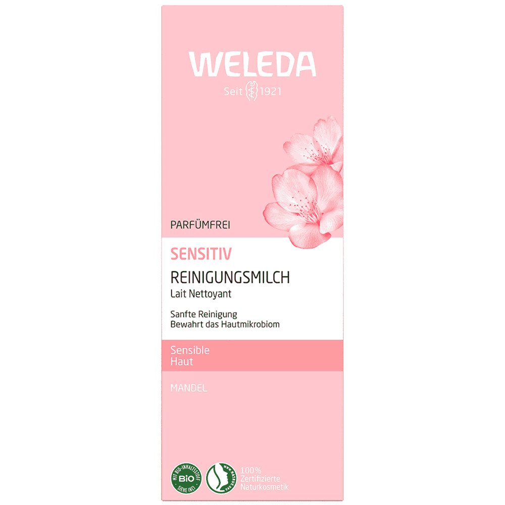 Weleda Weleda Senstive Gentle Cleansing Milk Καταπραϋντικό Γαλάκτωμα Καθαρισμού Αμύγδαλο 75ml