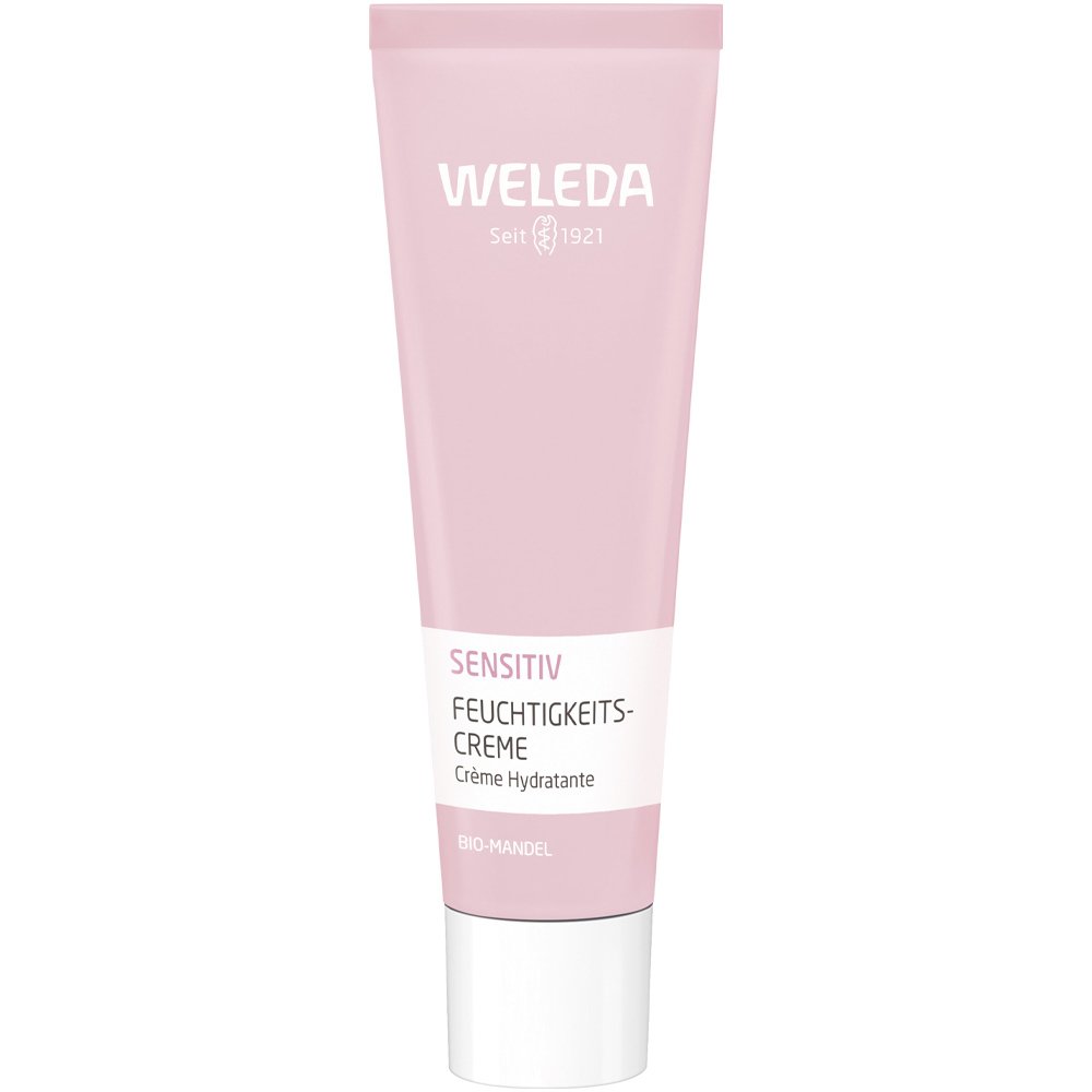 Weleda Sensitive Moisturizing Cream with Almond Ελαφριά Ενυδατική Κρέμα Προσώπου με Αμύγδαλο Χωρίς Άρωμα 30ml