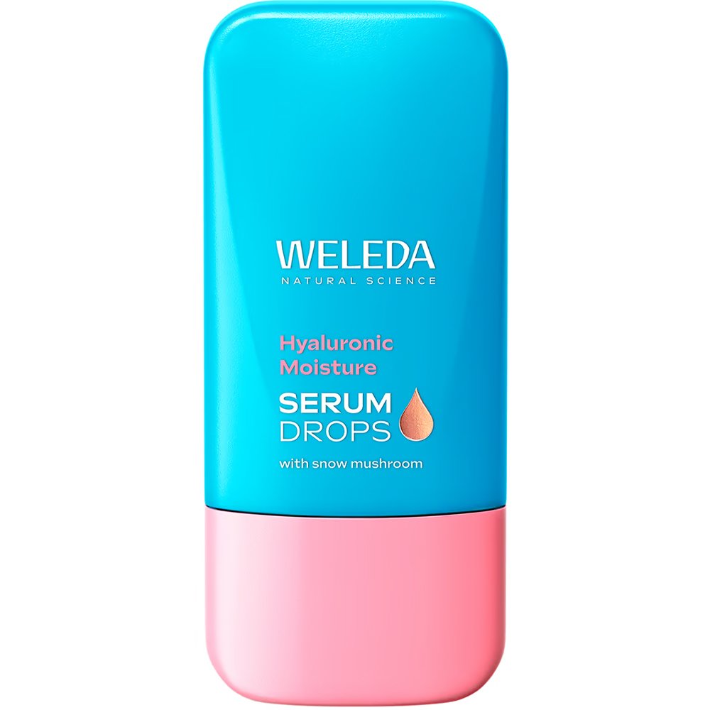 Weleda Hyaluronic Moisture Booster Drops Serum Ορός Προσώπου Διπλής Δράσης με Υαλουρονικό Οξύ & Μανιτάρι του Χιονιού για Εντατική 24ωρη Ενυδάτωση & Φρέσκια Όψη 30ml
