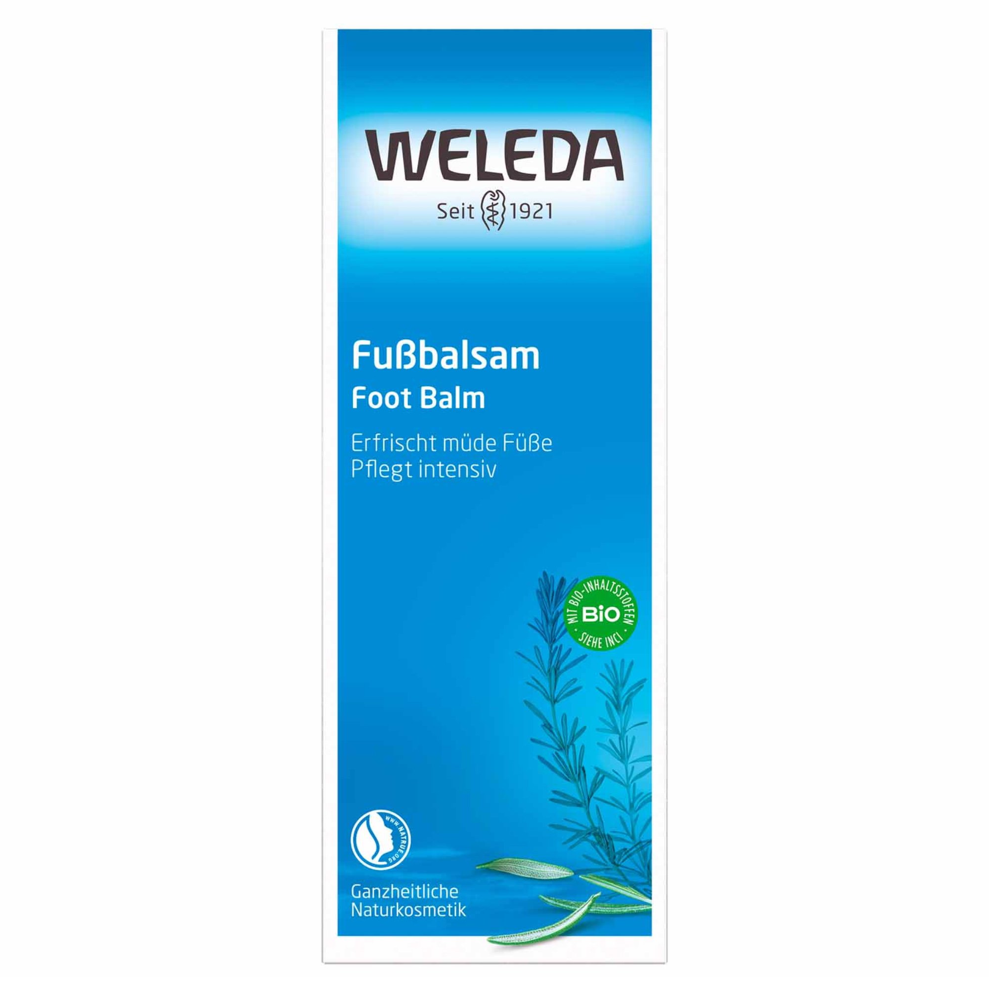 Weleda Foot Balm Βάλσαμο Ποδιών που Δροσίζει & Απαλύνει τα Κουρασμένα, Ξηρά Πόδια 75ml