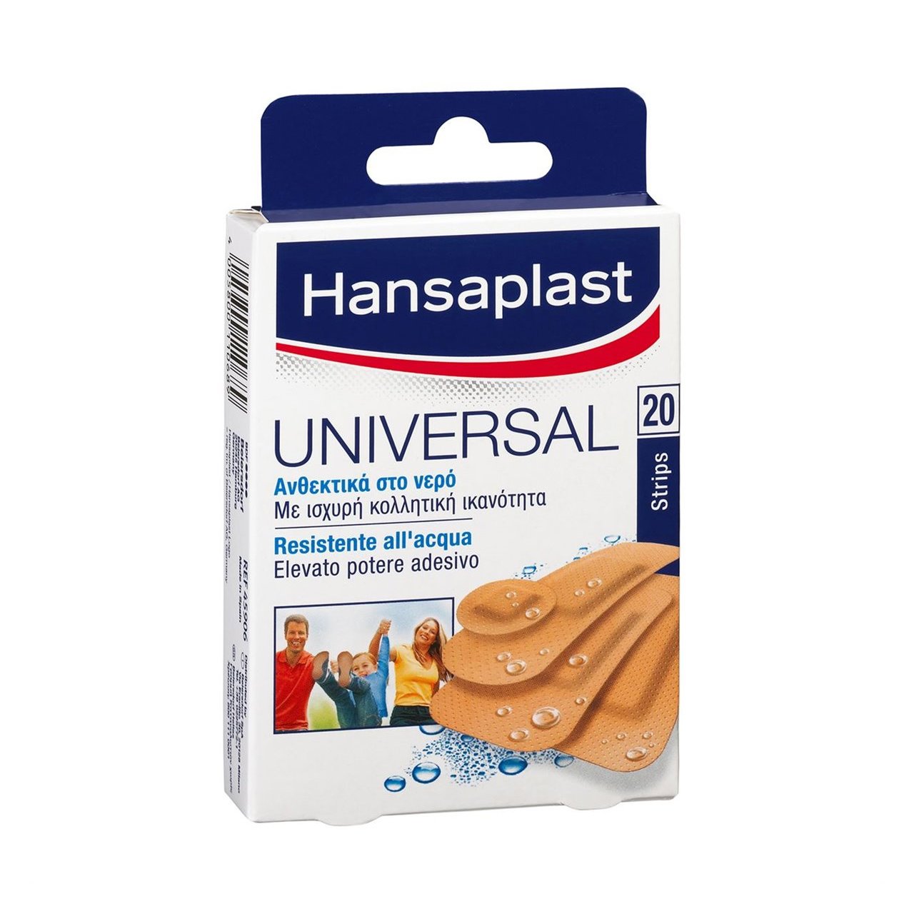 Hansaplast Universal Water resistant Επιθέματα Ανθεκτικά στο Νερό 20τμχ