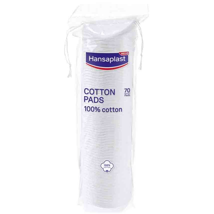 Hansaplast Cotton Pads Δίσκοι Από 100% Βαμβάκι 70 Τεμάχια